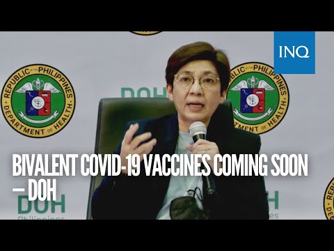 Bivalent COVID-19 vaccines coming soon — DOH