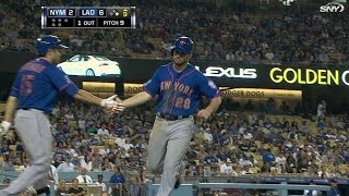 NYM@LAD: Duda cuts deficit in 9th with sac fly