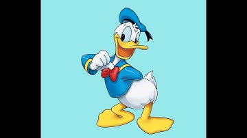 How to Draw Donald Duck with Procreate