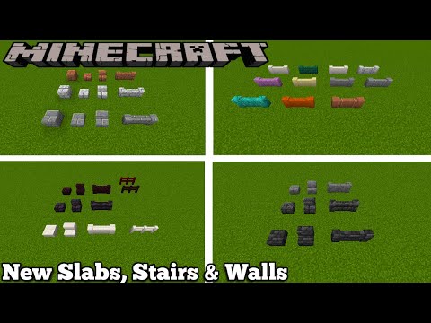 More Slabs Stairs & Walls - Minecraft Mod