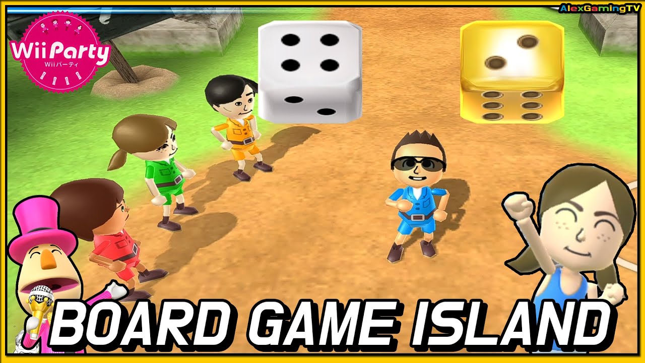 Wii Party Board Game Island Kr Sub 한글자막 Master Com P1 Alex Vs 바바라 Vs 루시아 Vs 기수