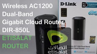 How to Setup D-Link DIR-850L | Configure Wireless Access Point | Dlink ETISALAT Dual-Band Router