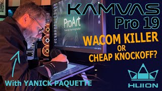 Yanick's Huion Kamvas Pro 19 Review.