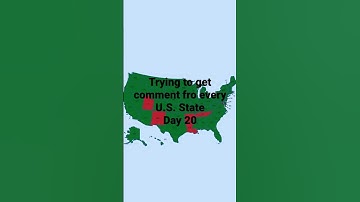 Trying to get comment from every U.S. State #mapping #country #usa #comment