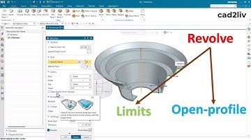 NX Modeling | #Revolve | How to use Revolve in NX | #nxtutorials | NX CAD | cad2liv
