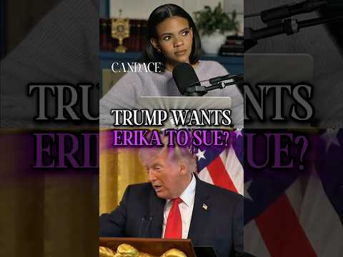 Donald Trump Tells Erika Kirk to Sue Us...