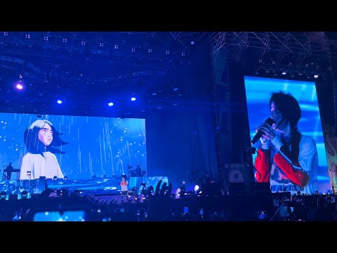 Billie Eilish-My Future(Lollapalooza Chile 2023) 4k