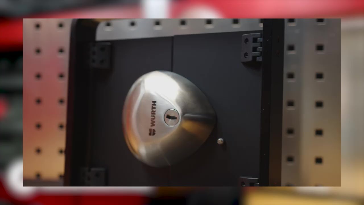 Serrure de sécurité antivol Blackstone pour véhicule utilitaire - Atelier Würth