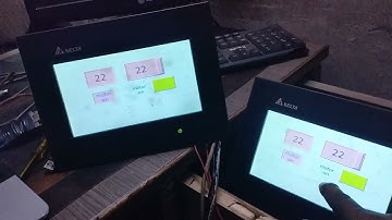 1 PLC 2 HMI COMUNICATION DELTA #delta #hmi #plc #company