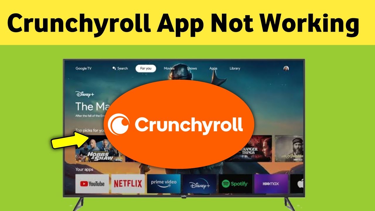 Fix Crunchyroll App Not Working on Smart Tv - Full Guide