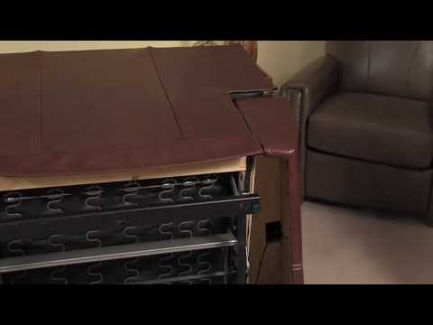 How To Adjust The Adjustable Glides On A La-Z-Time Reclining Sofa
