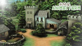 Medieval Farm House &amp; Café | The Sims 4 | Stop Motion Build [No CC]
