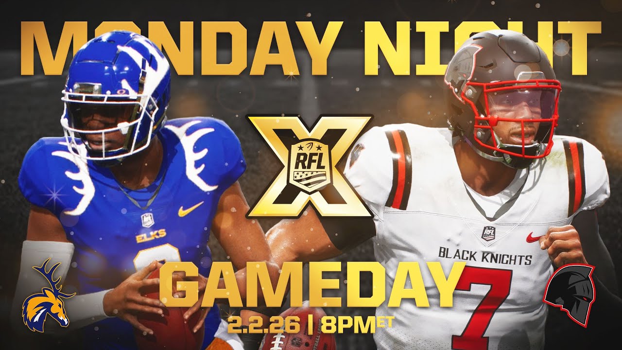 RFL Season X: Elks vs Black Knights Preseason Week 3 | Madden 26 Teambuilder Franchise!