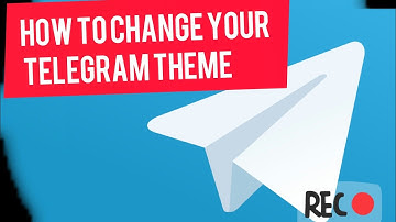 How to change your telegram theme from light to dark theme 100% works