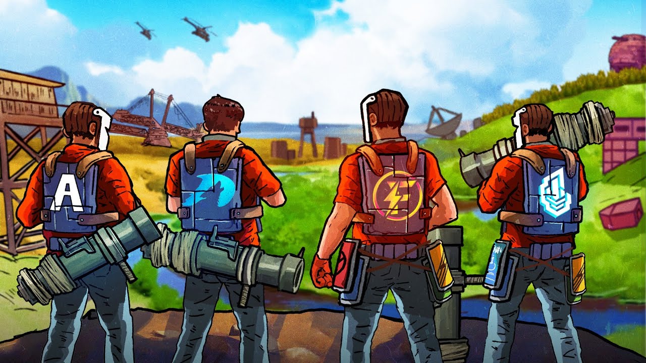 HOW A 55,000 HOUR SQUAD RAIDS EVERYONE ON WIPE DAY - Rust (Movie)