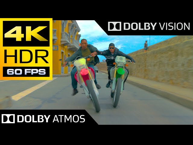 4K HDR 60FPS ● Bike Chase Scene (Gemini Man) ● Dolby Vision ● Dolby Atmos class=