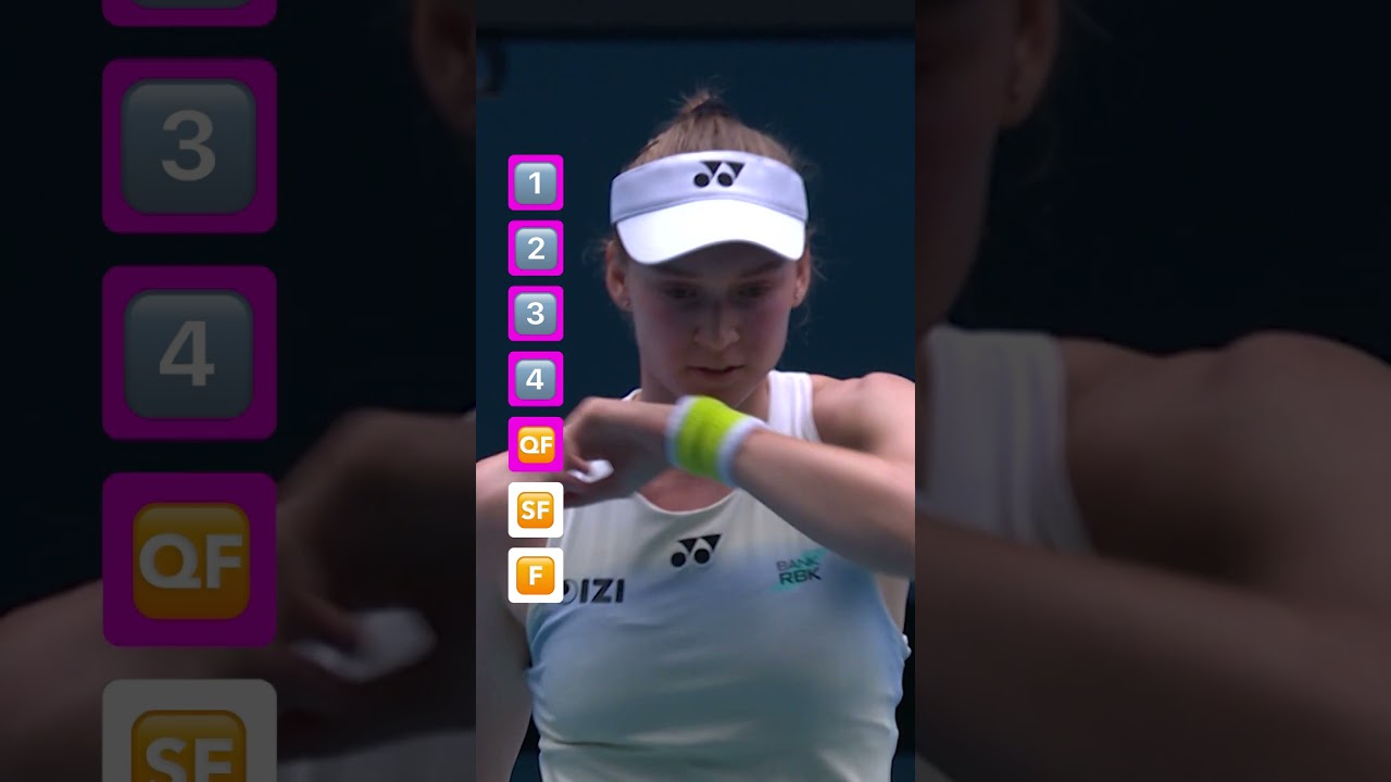 Every match point from Elena Rybakina on her way to the Australian Open title 🔥🇦🇺