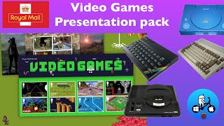 Royal Mail Stamps Retro Video Games presentation pack screenshot 2