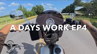 “A DAYS WORK” EP4 VLOG WE HOST OUR FIRST BIKE NIGHT!