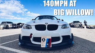 E92 M3-TA @ BIG WILLOW - 1:24.3 on STREET TIRES!