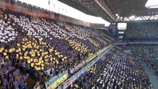 Fenerbahçe - Ankaragücü Koreografi Omuz Omuza Şampiyonluğa