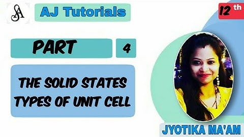 types of unit cell