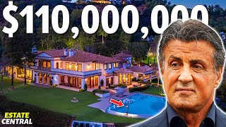 Inside Sylvester Stallone's $110 MILLION Beverly Hills Mansion