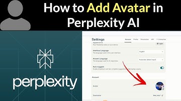 How to Add Avatar in Perplexity AI?
