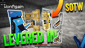 WE LEVERED INTO THEIR BASE ON SOTW *RAIDABLE* - (POWER FACTION REALM) | Minecraft HCF