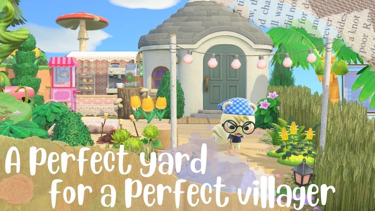 giving marshal the yard he deserves 🤍 animal crossing new horizons   twitch livestream 5/18/22