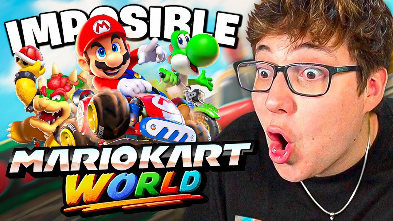 GANAR EN ESTE JUEGO ES IMPOSIBLE | Mario Kart World