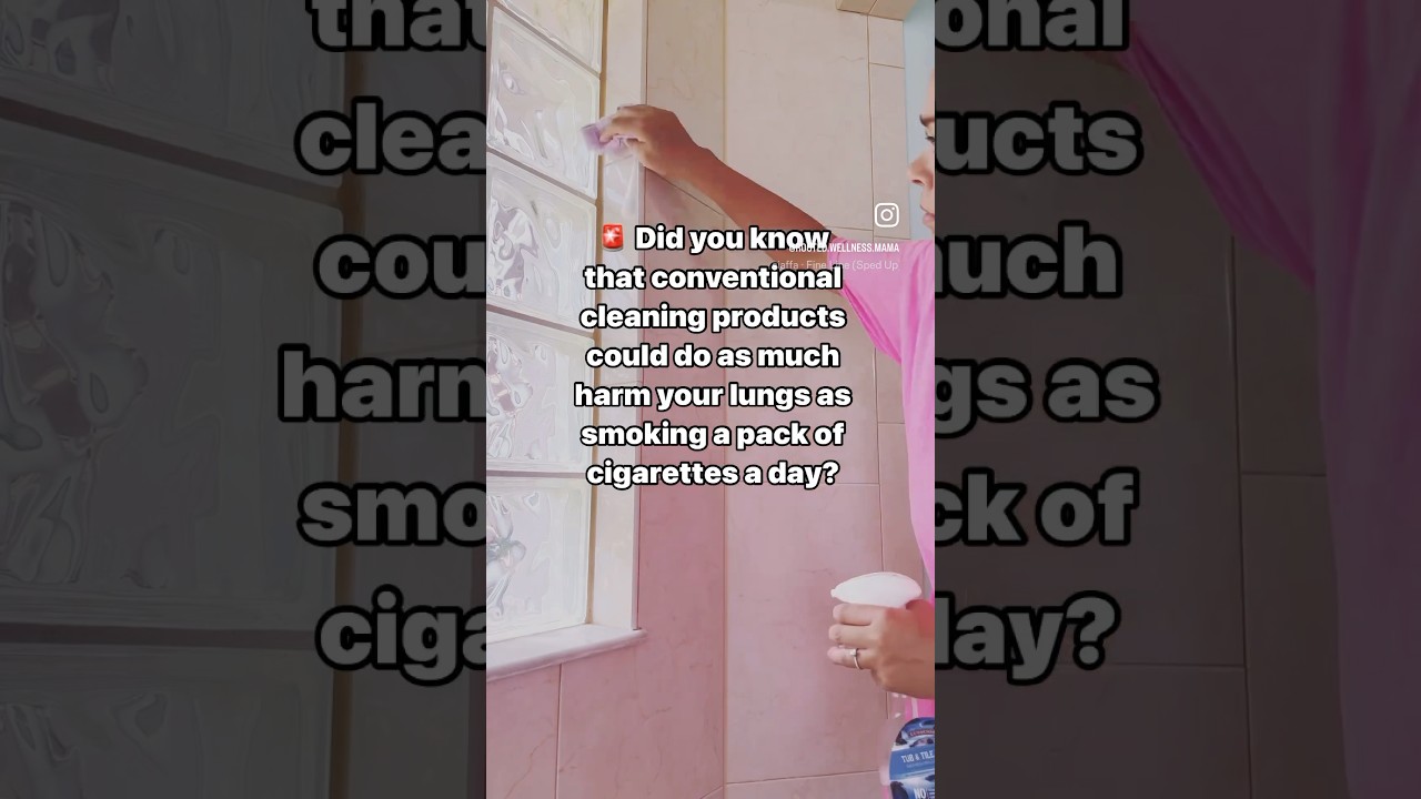 Can you believe it?! We are glad we switched to non-toxic products that don't use harsh chemicals!