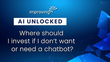 Where should I invest if I don’t want or need a chatbot