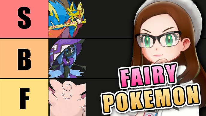 Fairy Type Pokemon Tier List (RoseJigglypuff76) by