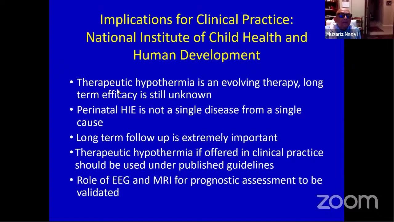 Hypoxic Ischemic Encephalopathy by Dr Mubariz Naqwi