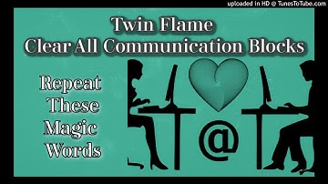 Twin Flame Meditation [w/ Energy Healing] Clear All Communication Blocks 💙🔥💙🔥