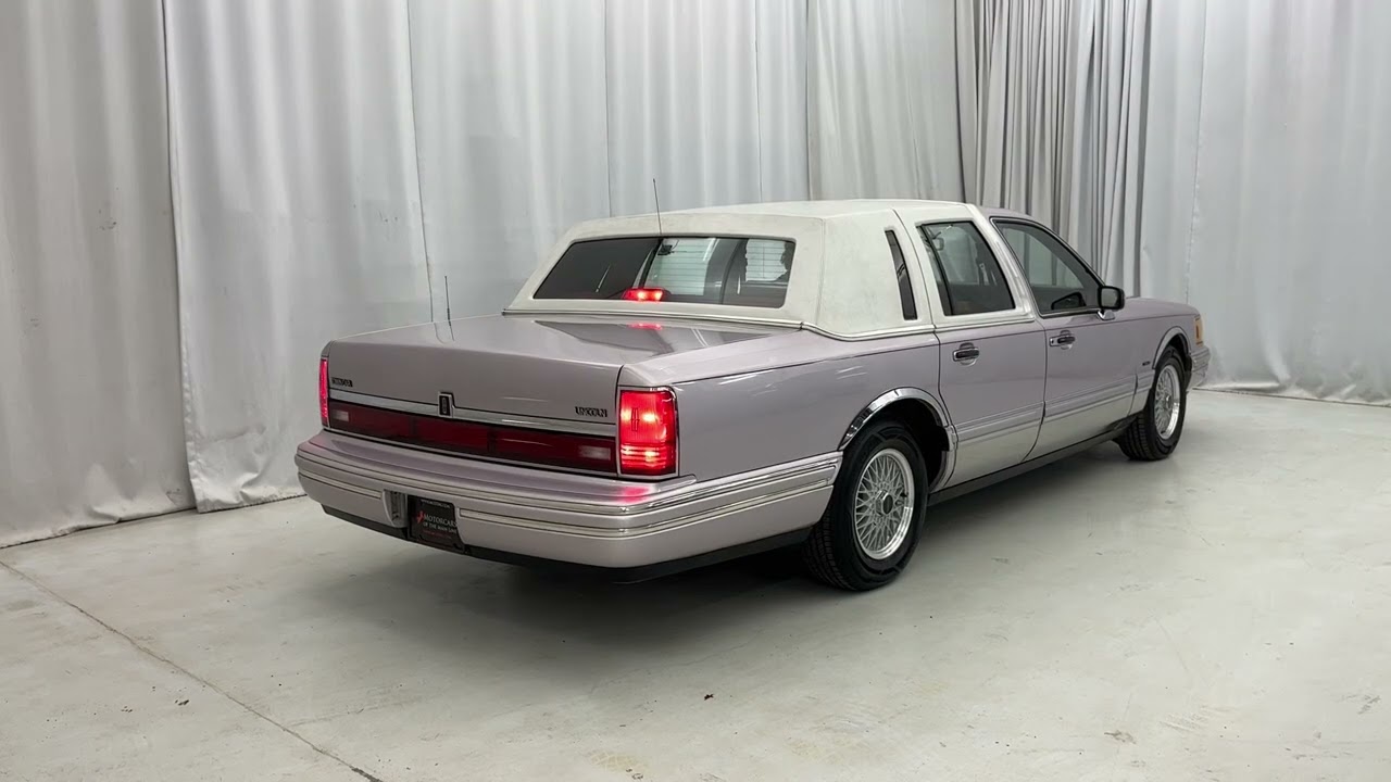 1991 Lincoln Town Car Signature Edition Cold Start