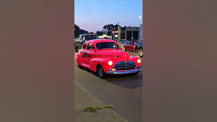 1948 Chevrolet Classic Car Drive By Engine Sound Woodward Dream Cruise 2025
