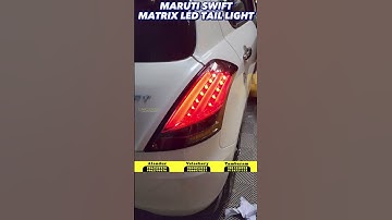 Maruti Swift LED Tail Light | Exterior Tail Lights | Car Lights Upgrade | Car Accessories in Chennai