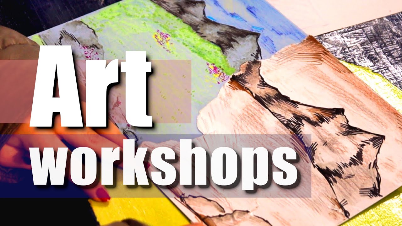 Art Workshops by Agnieszka Kurowska at the Direct Art Action UK | Sutton Coldfield 2023