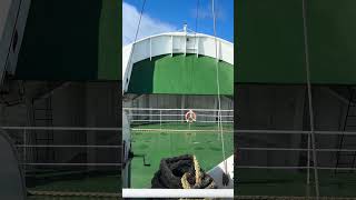 MV Confederation Ferry departing Nova Scotia