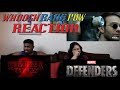 Stranger Things &amp; The Defenders Trailers Reactions