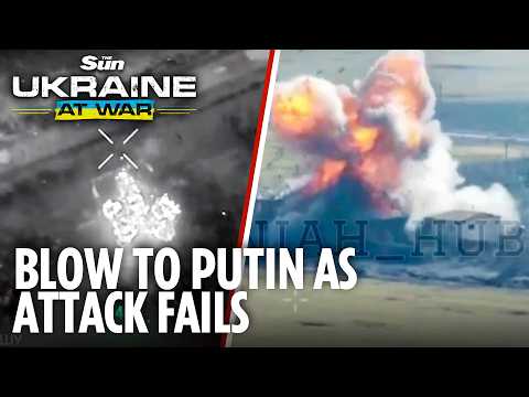 Russian attack crushed as Ukrainian border guards unleash strikes on enemy positions