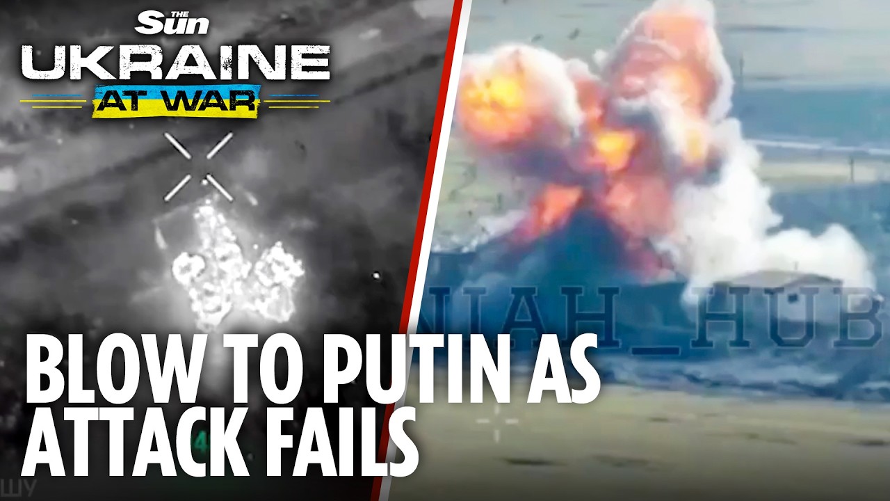Russian attack crushed as Ukrainian border guards unleash strikes on enemy positions