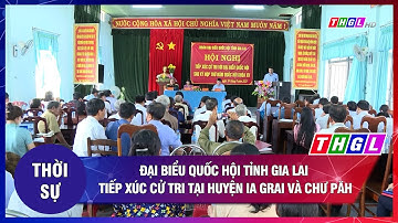 Đại biểu Quốc hội tỉnh Gia Lai tiếp xúc cử tri tại huyện Ia Grai và Chư Păh