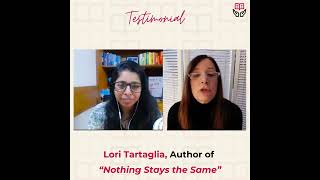 Testimonial for Happy Self Publishing -  𝐋𝐨𝐫𝐢 𝐓𝐚𝐫𝐭𝐚𝐠𝐥𝐢𝐚