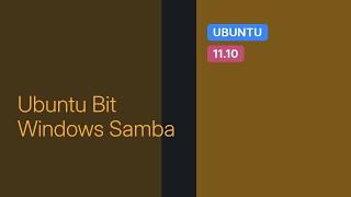 Ubuntu: Samba config gui tool doesn't run