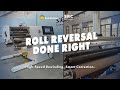SRC 606 Reversible Rewinder – Fast &amp; Precise Roll Correction for Converting Lines
