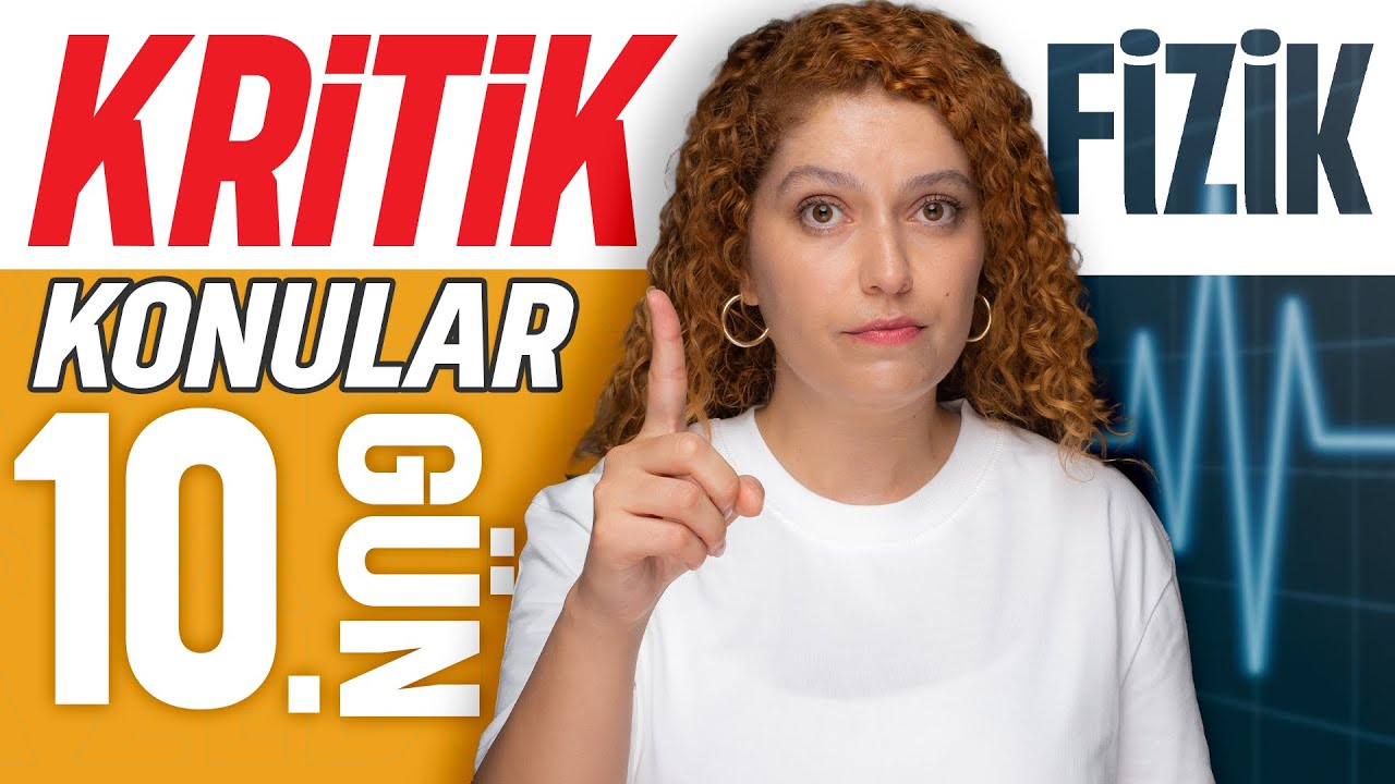 TYT Fizik kritik konular kampı | 2026 - 2027 | 12 GÜNDE (GÜN-10 Dalgalar Konu Anlatım)