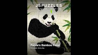 Panda Jigsaw Puzzle 🐼 Your Daily Puzzle Break | JSPuzzles